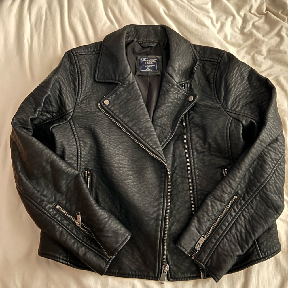 Abercrombie Leather Jacket